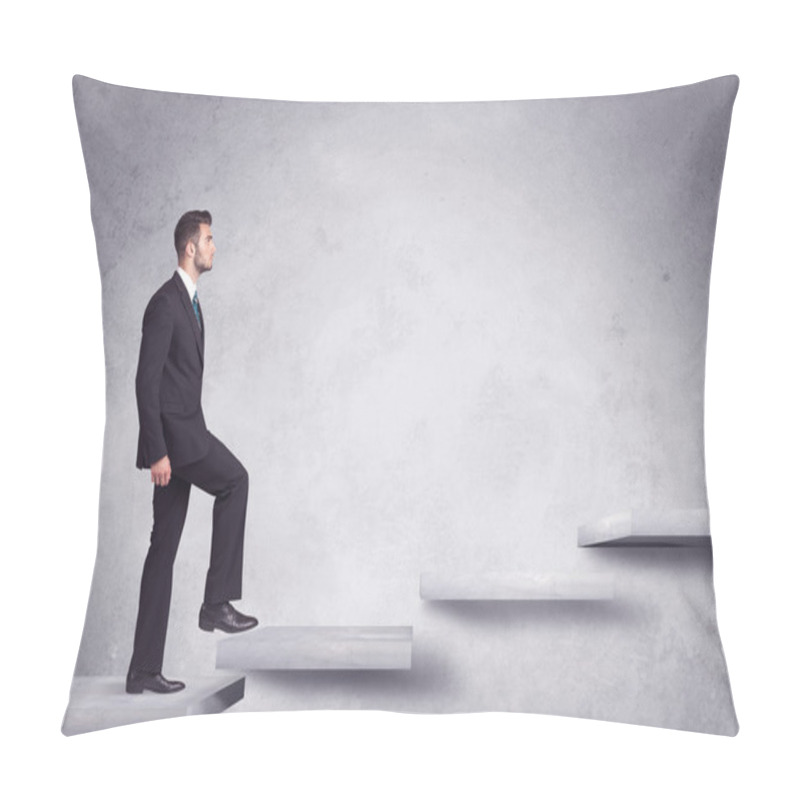 Personality  Stepping Up A Staircase Pillow Covers