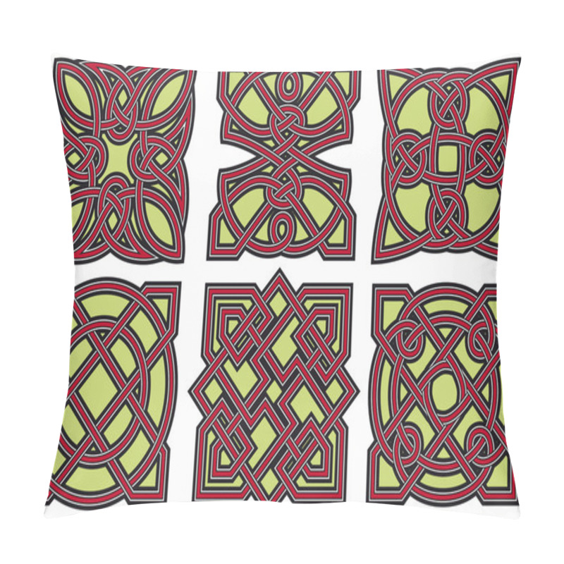 Personality  Set Of Celtic Design Elements Pillow Covers