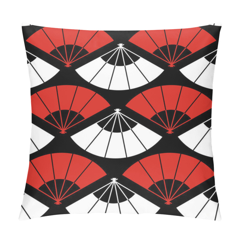 Personality  Japan Fan Abstract Background Pillow Covers