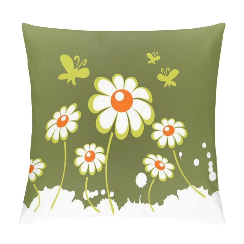 Personality  Ornate Spring Flowers Pillow Covers