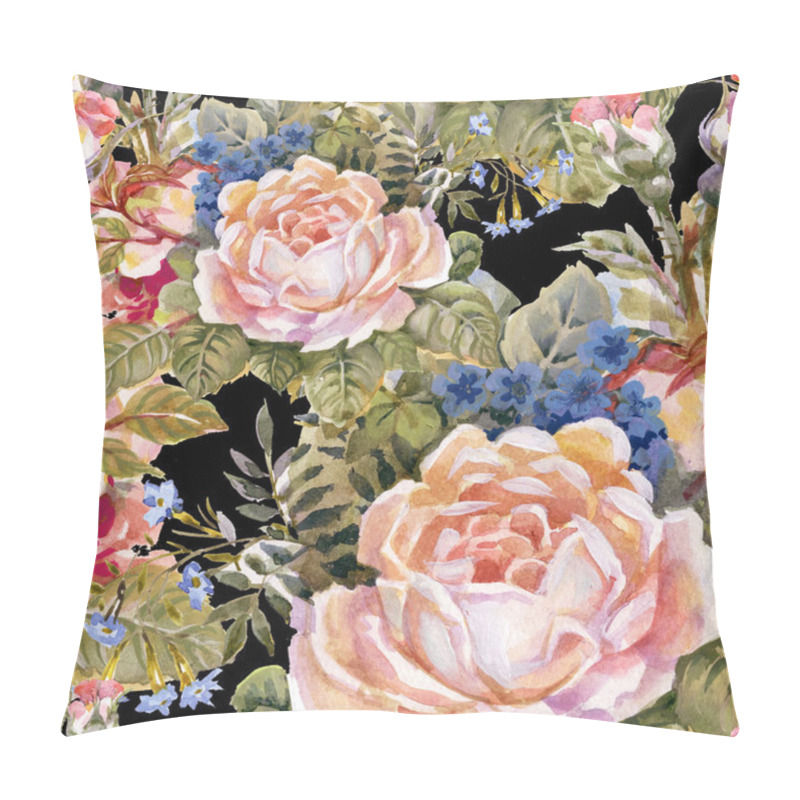 Personality  Garden Blooming Flowers Pillow Covers