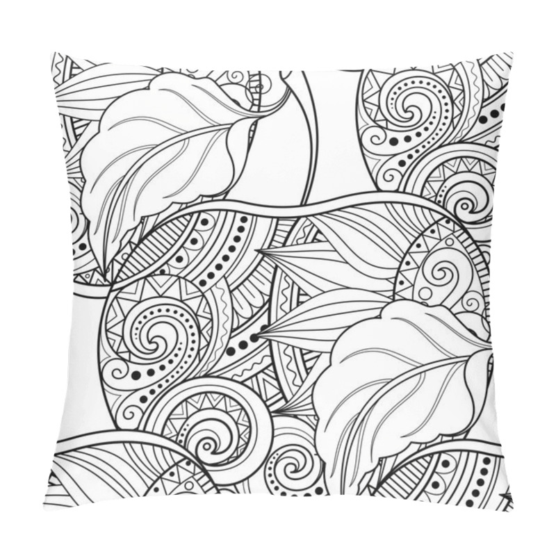 Personality  Seamless Monochrome Fruit Pattern Pillow Covers