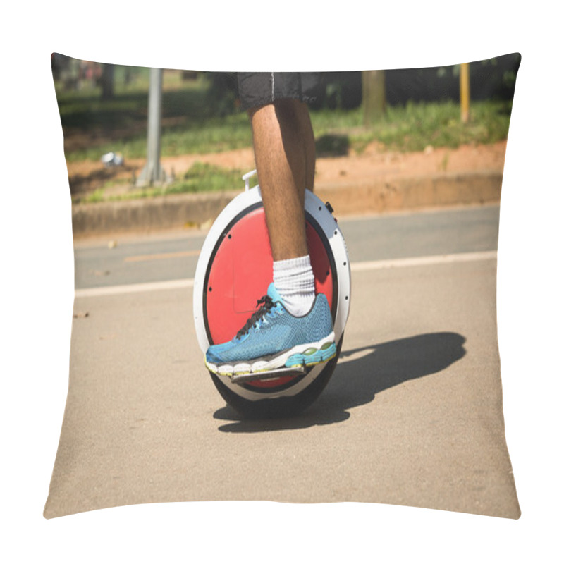 Personality  Riding Electric Unicycle  Pillow Covers