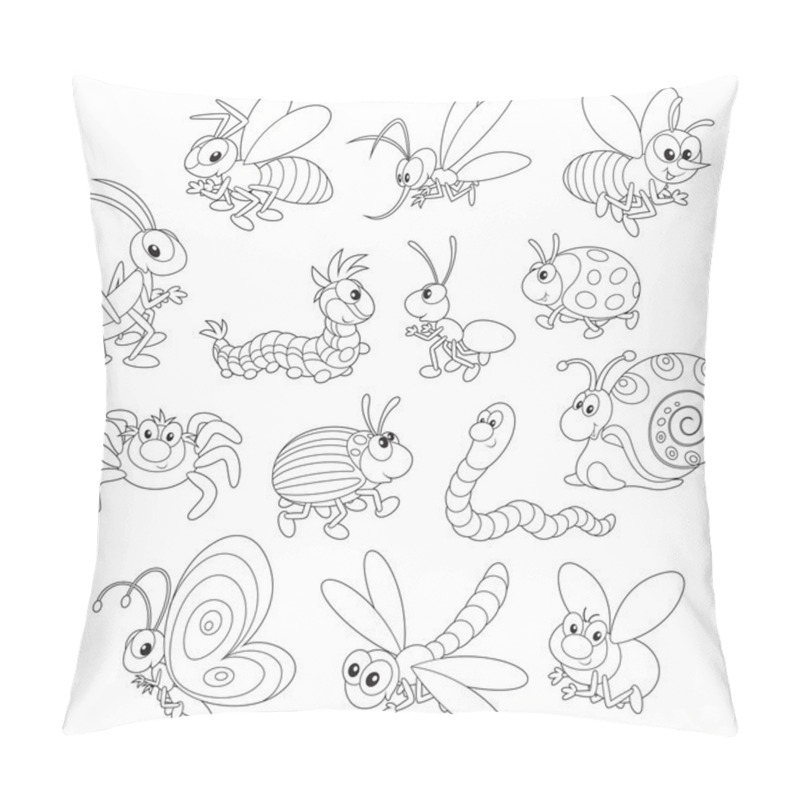 Personality  Insects Pillow Covers