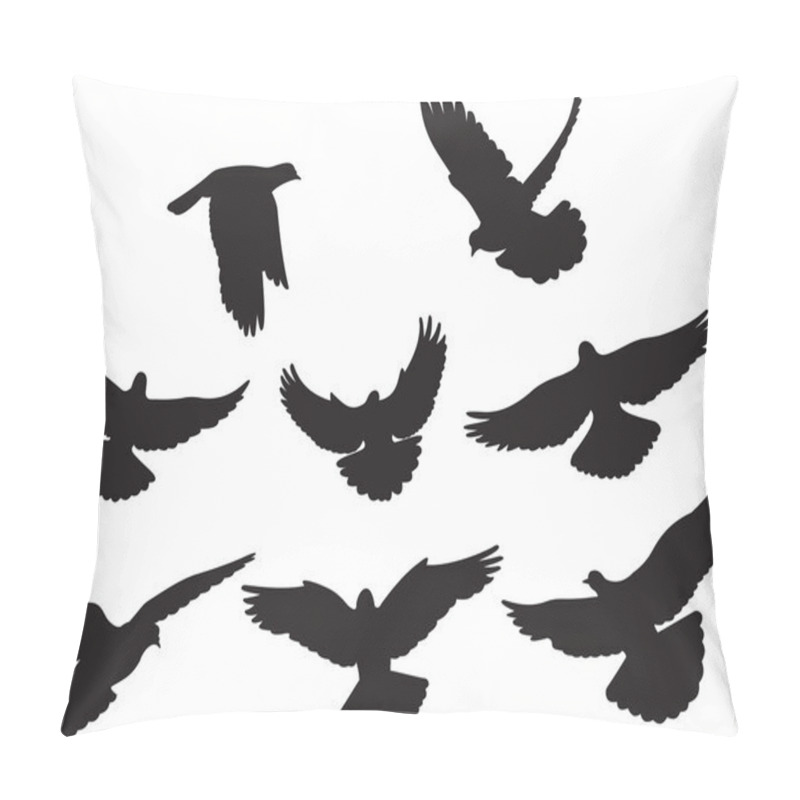 Personality  Doves Vector Pillow Covers