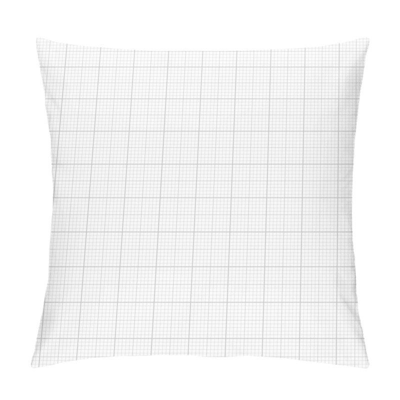 Personality  Seamless Graph And Plotting Paper. Pillow Covers