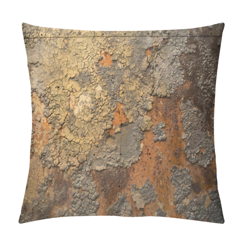 Personality  Rusty Metal Panel Pillow Covers