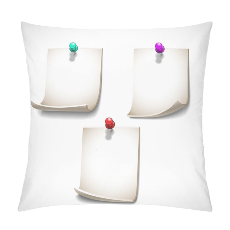 Personality  Set Of Pinned Blank Sheets Pillow Covers