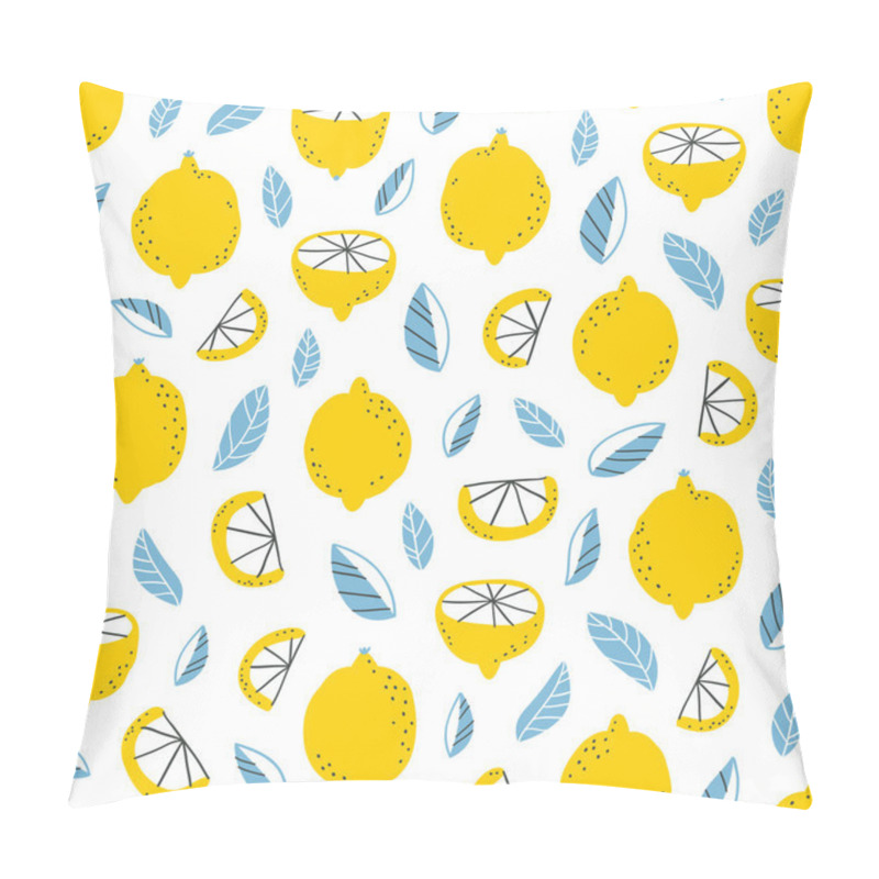 Personality  Lemons Seamless Pattern Pillow Covers