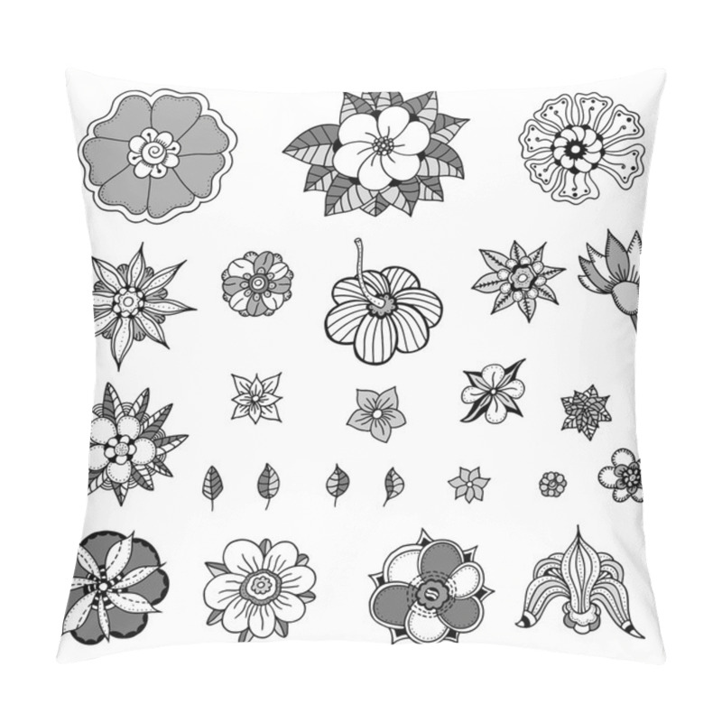 Personality  Various Flowers, Leaves Pillow Covers