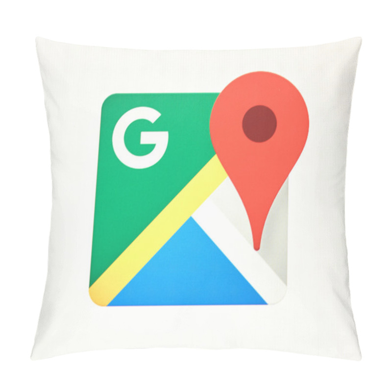 Personality  Google Maps Logo Pillow Covers