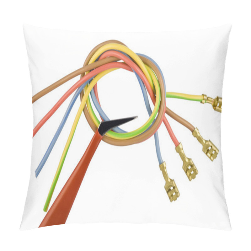 Personality  Prepared For Connection To Power Electric Lines Pillow Covers