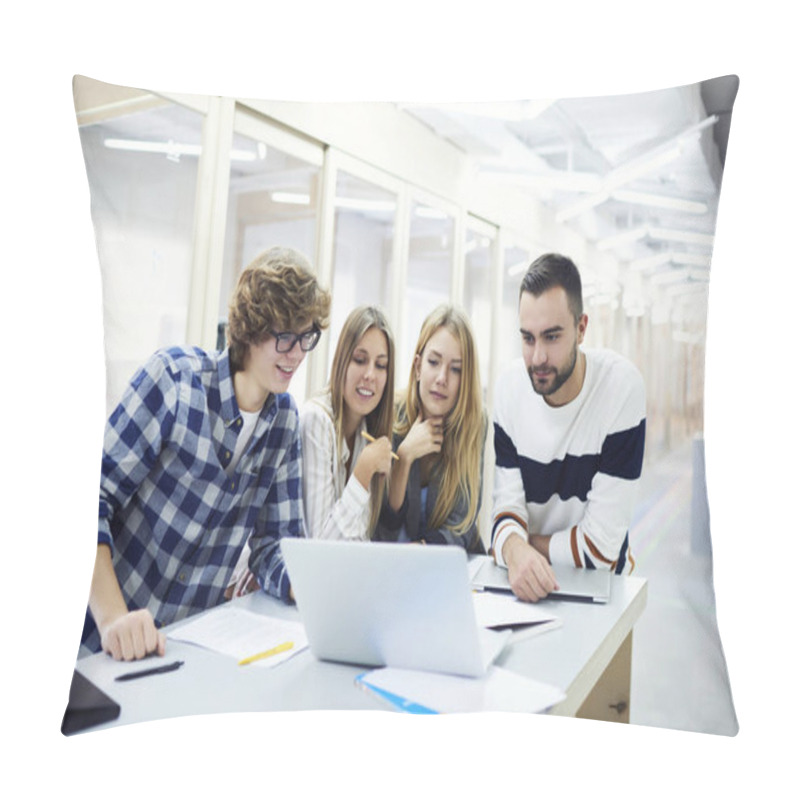 Personality  Male And Female Colleagues Pillow Covers