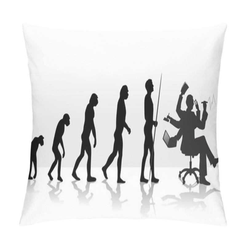 Personality  Evolution Pillow Covers