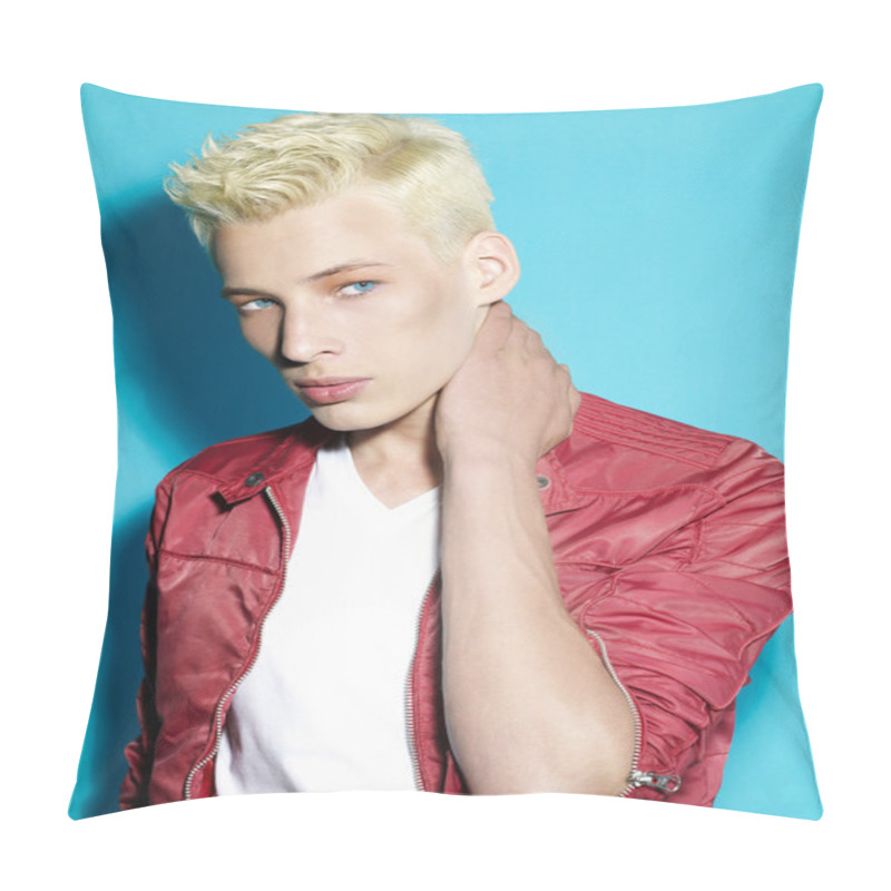 Personality  Handsome Stylish Man Pillow Covers