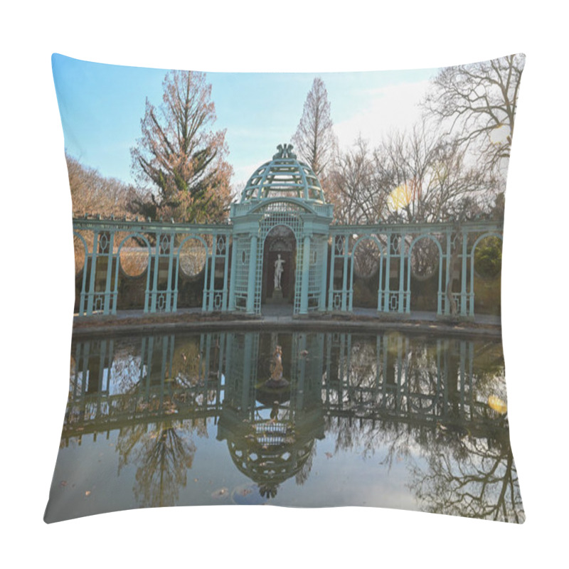 Personality  Long Island, NY - Dec 16, 2023: Old Westbury Gardens In Long Island, New York Pillow Covers