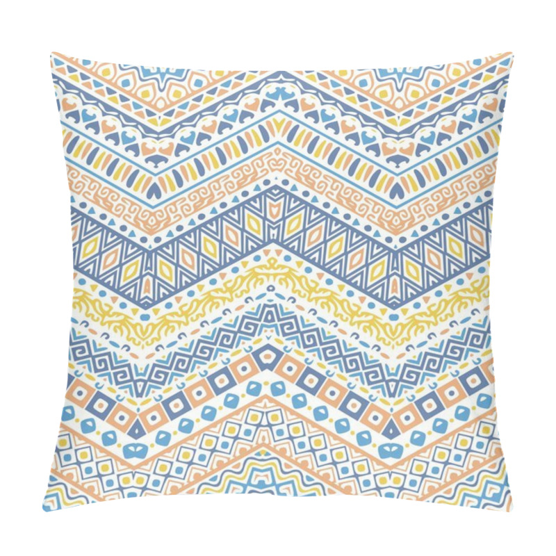 Personality  Vector African Style Pattern With Tribal Motifs.  Pillow Covers