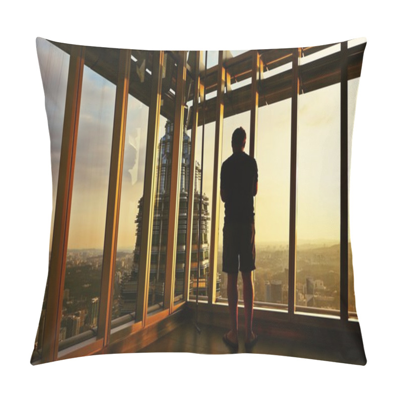 Personality  Petronas Twin Towers Pillow Covers