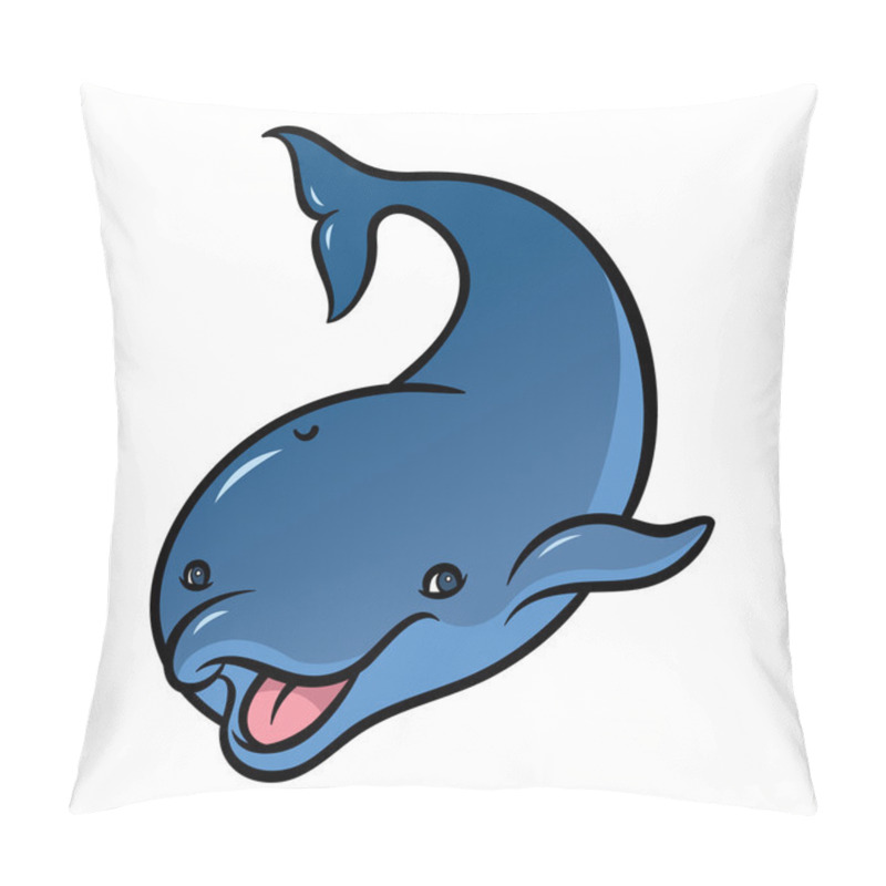 Personality  Cute Cartoon Dolphin Pillow Covers