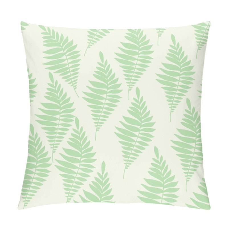 Personality  Seamless Pattern With Leaves Pillow Covers