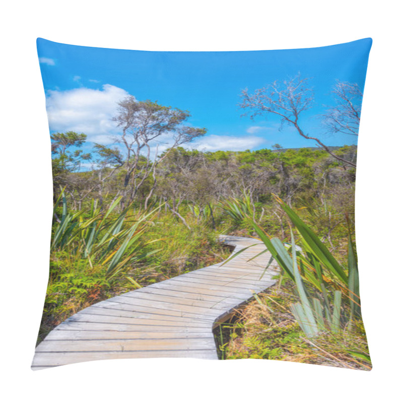 Personality  Wetlands At Abel Tasman National Park In New Zealand Pillow Covers