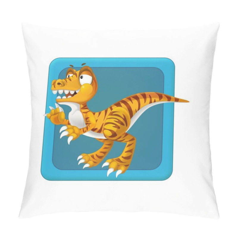 Personality  Velociraptor Dinosaur Icon Pillow Covers