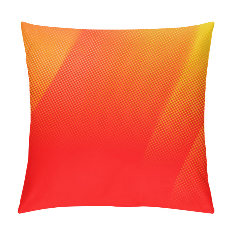 Personality  Colorful Red Abstract Square Background. Raster Illustration, Suitable For Advertisements, Posters, Banners, Anniversary, Party, Events, Ads And Various Graphic Design Works Pillow Covers