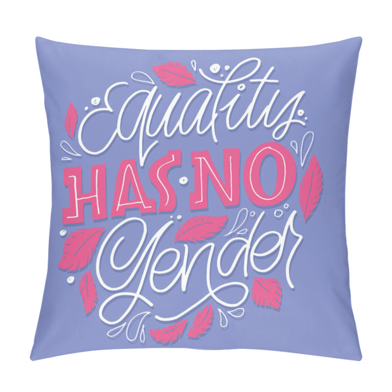 Personality  Cute Hand Drawn Motivation Lettering Phrase. Lettering For T-shirt Design.  Pillow Covers