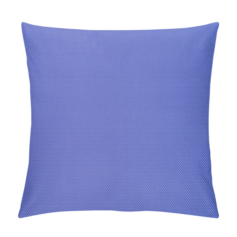 Personality  Texture Of Polka Dot Pattern On Blue Background Pillow Covers