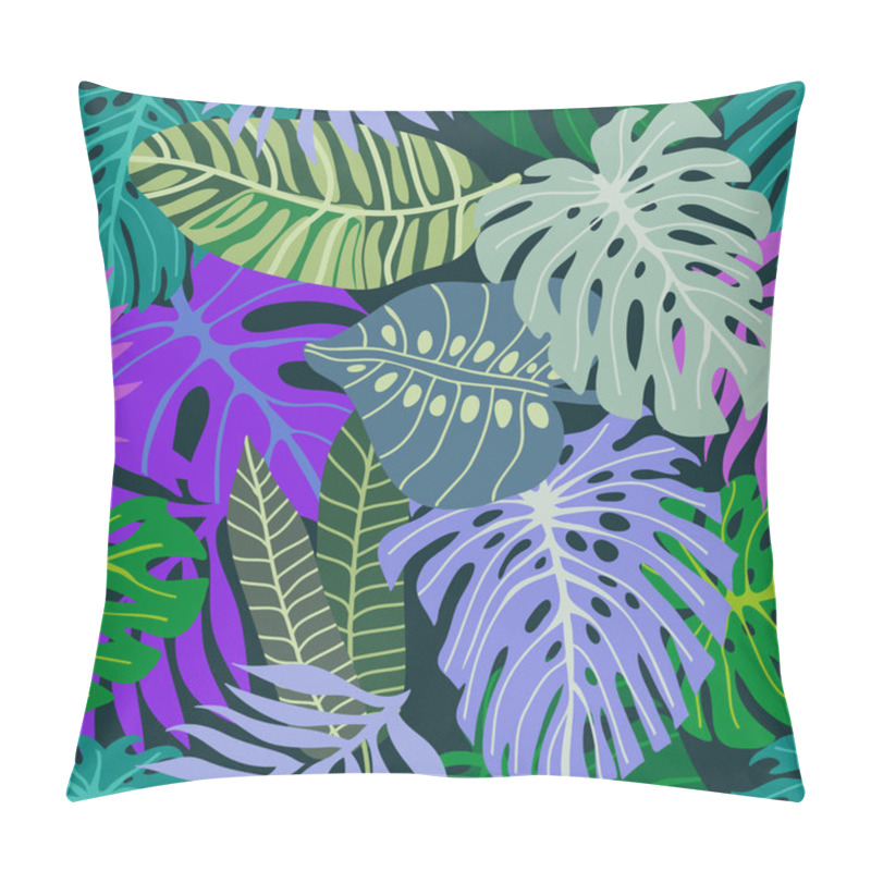 Personality  Seamless Pattern With Floral Elements. Pillow Covers