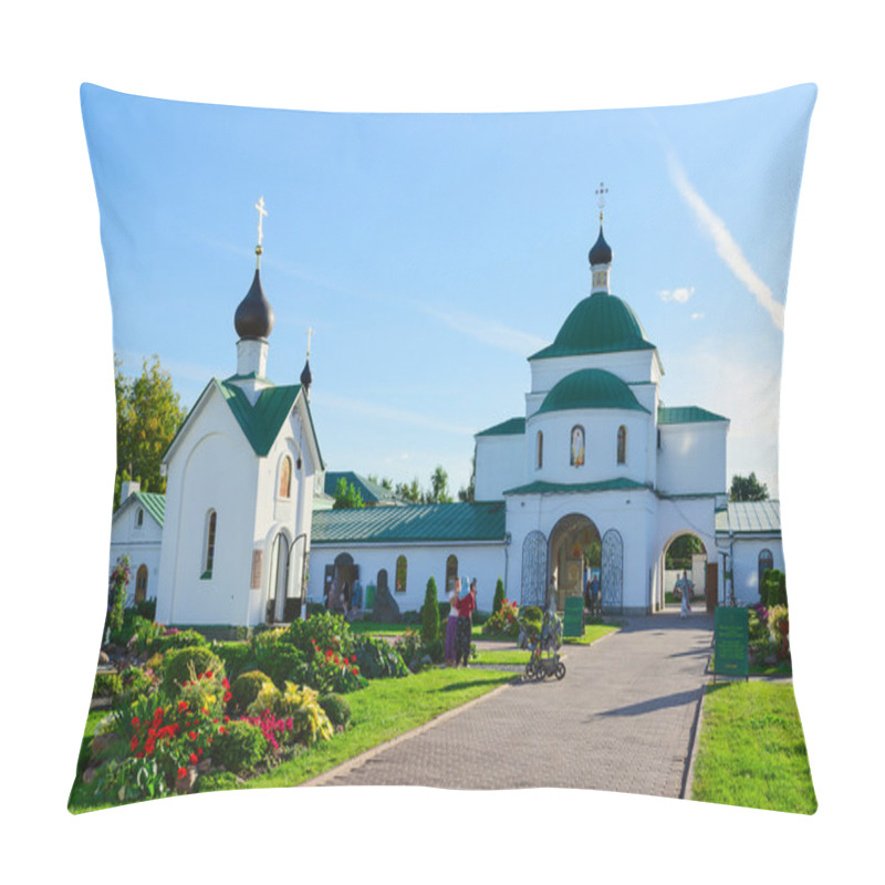 Personality  Holy Transfiguration Monastery, Murom, Russia Pillow Covers