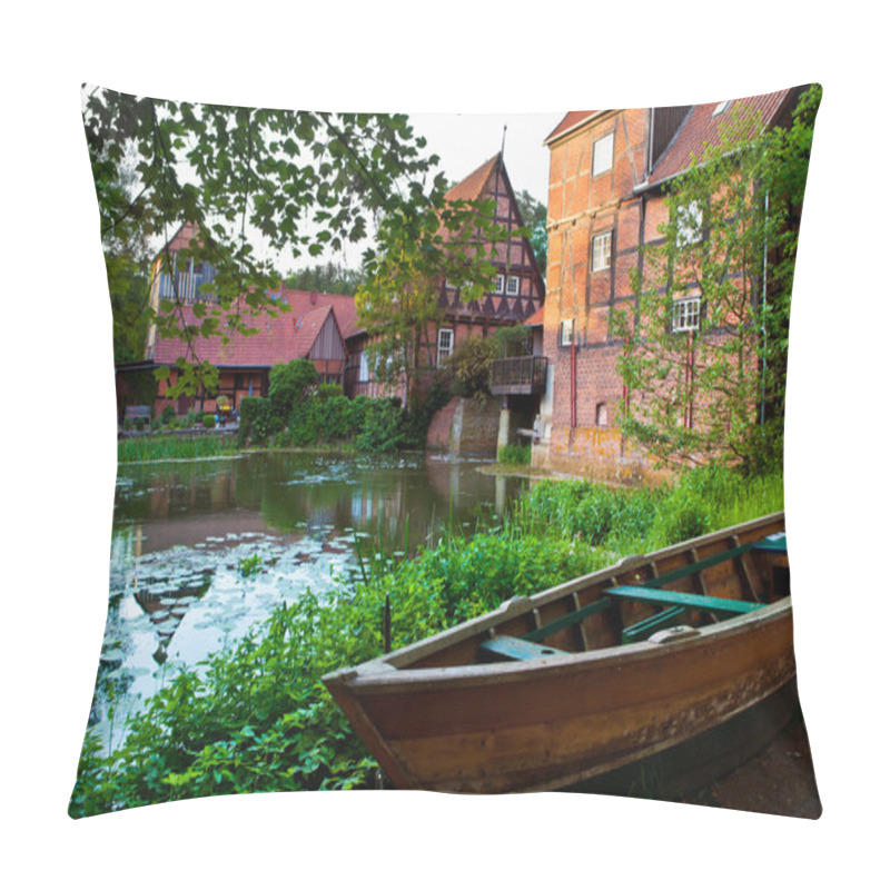 Personality  Summer Landscape With River Pillow Covers