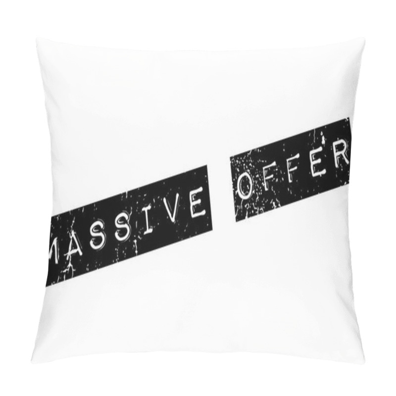 Personality  Massive Offer Rubber Stamp Pillow Covers