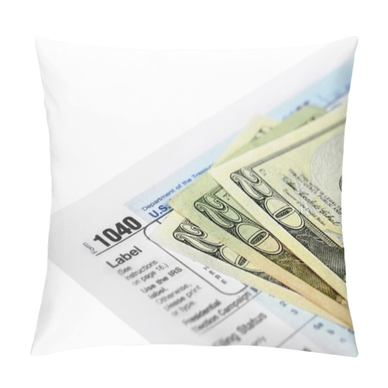 Personality  Bill And Money Banknotes Concept Pillow Covers