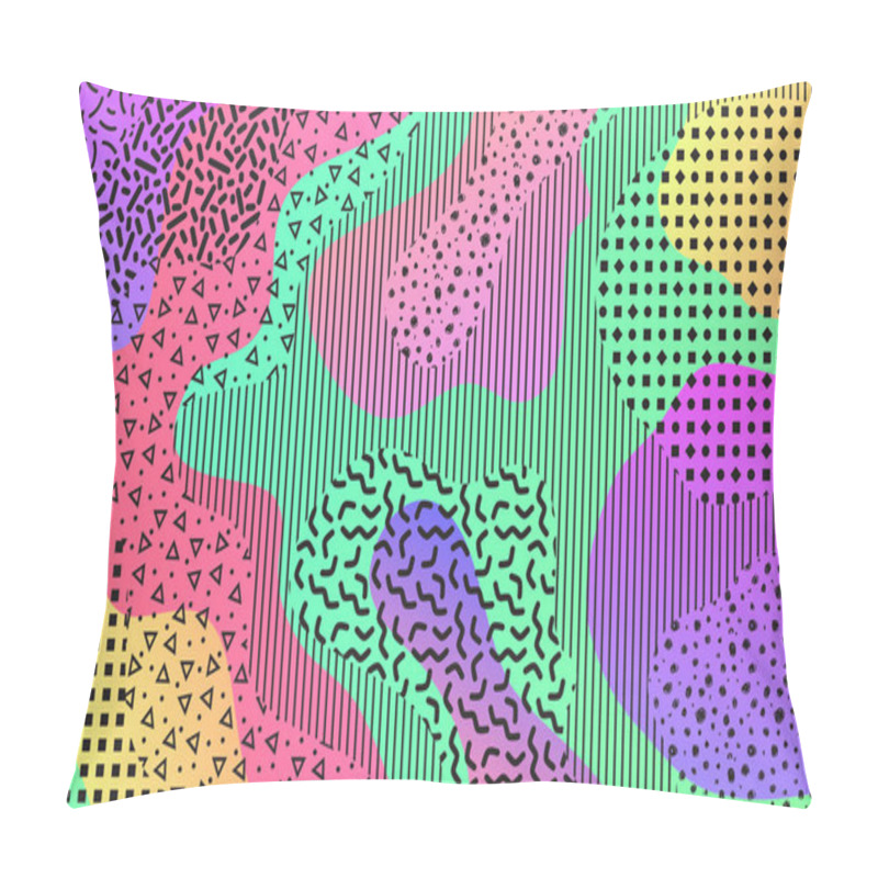 Personality  Mempis Design Background Pillow Covers