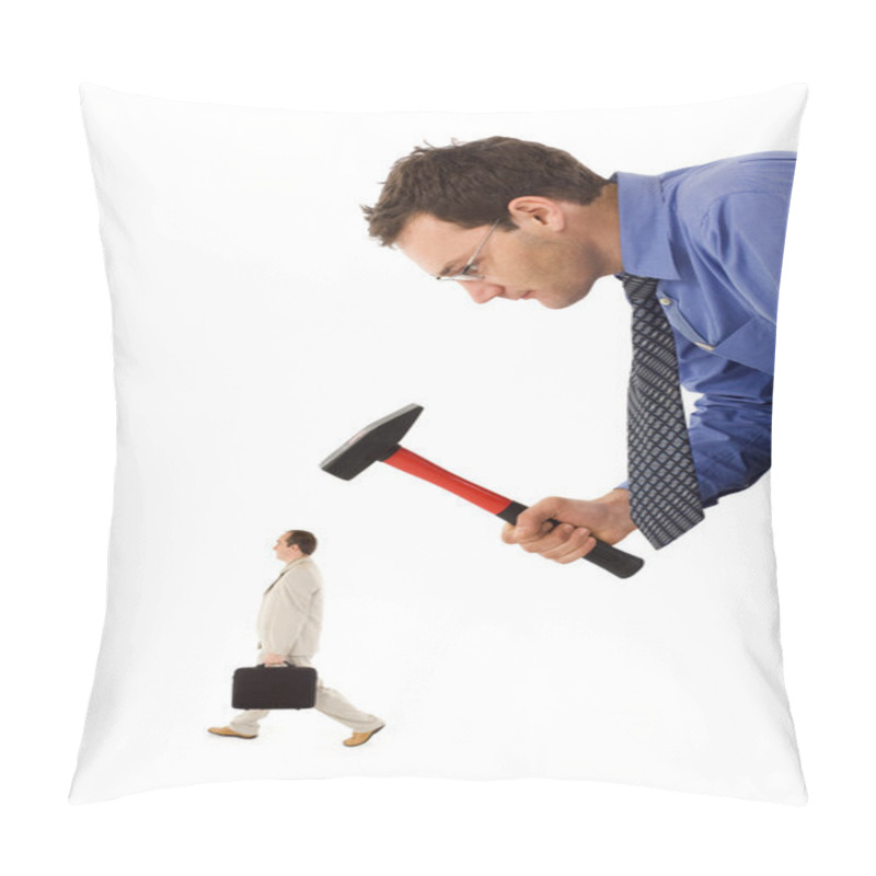 Personality  Eliminating A Rival Colleague Pillow Covers