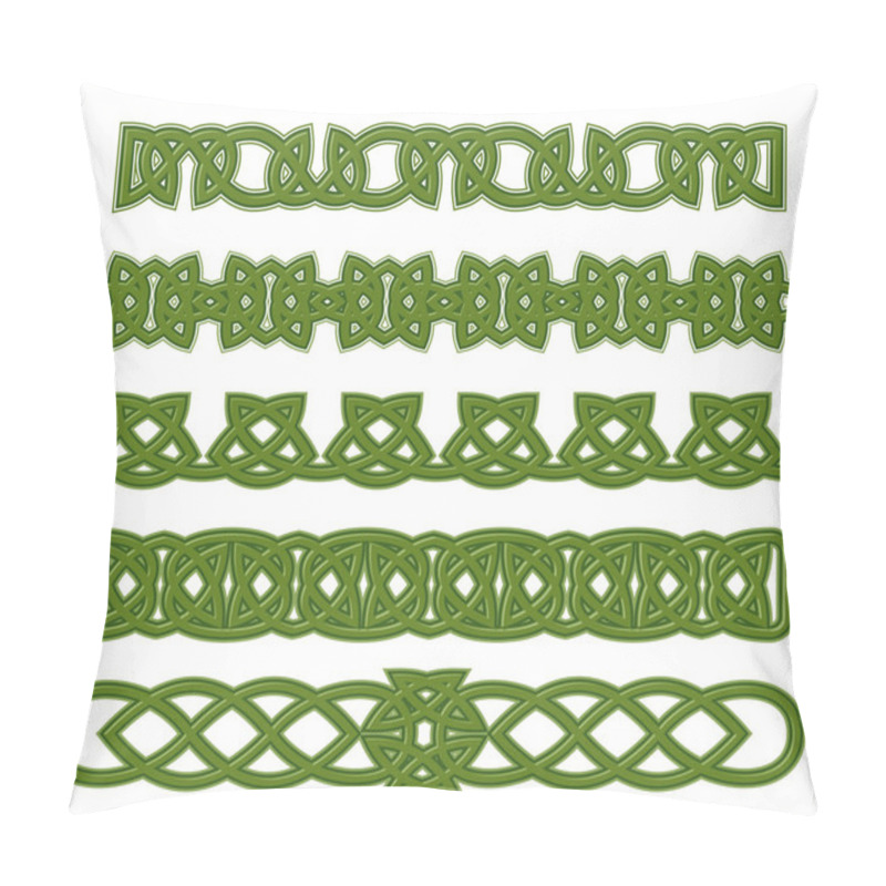 Personality  Green Celtic Ornaments Pillow Covers