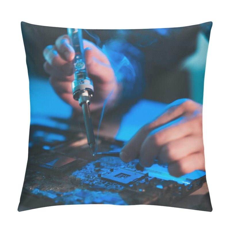 Personality  Hardware Maintenance Repair Electronics Renovation Pillow Covers