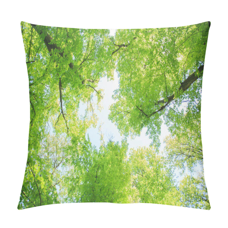 Personality  Green Forest Landscape Pillow Covers