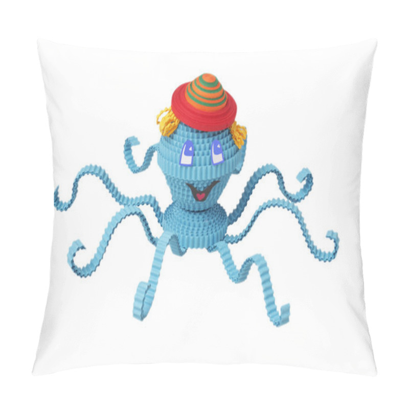 Personality  Toy Of Quilling. Octopus Pillow Covers