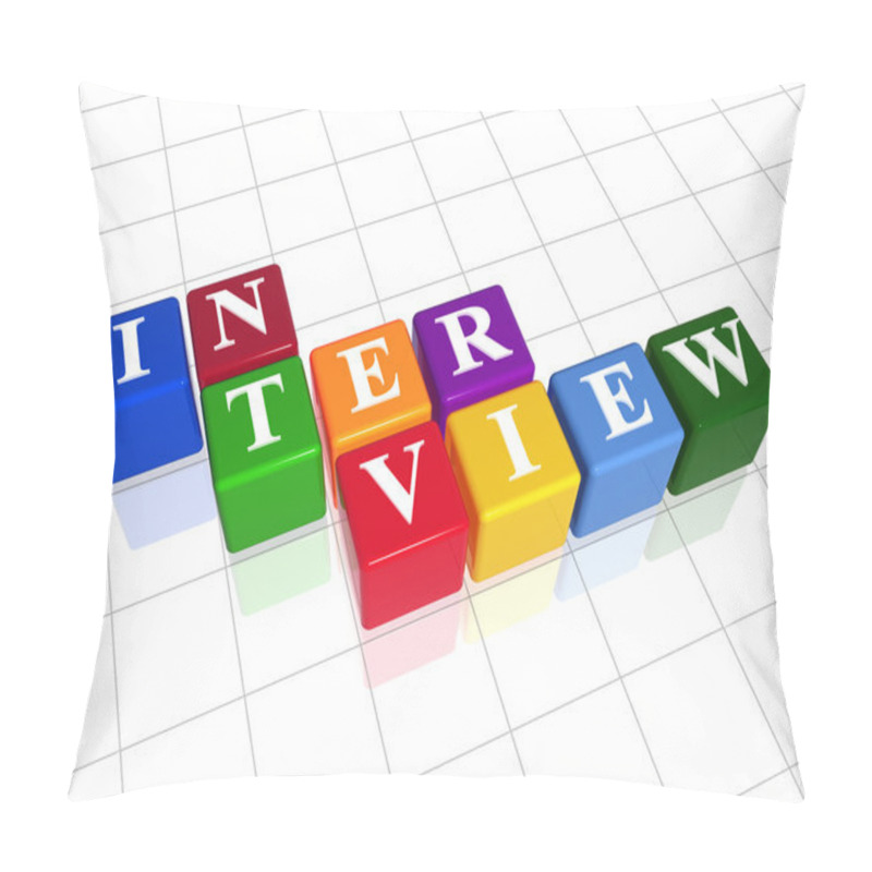 Personality  Interview In Colour 2 Pillow Covers