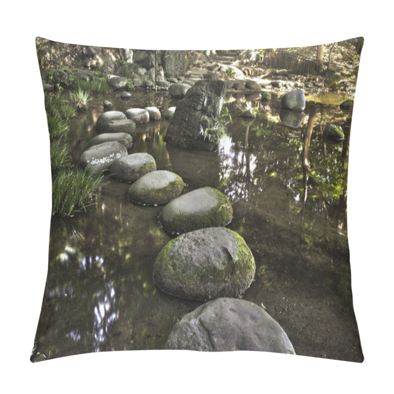 Personality  Stone Zen Path Pillow Covers