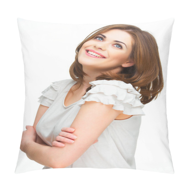 Personality  Portrait Of Woman Pillow Covers