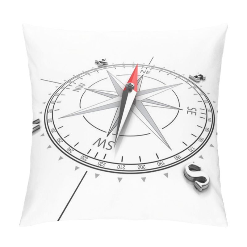 Personality  Compass Pillow Covers