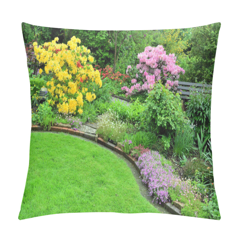 Personality  Azalea And Rhododendron In The Garden Pillow Covers