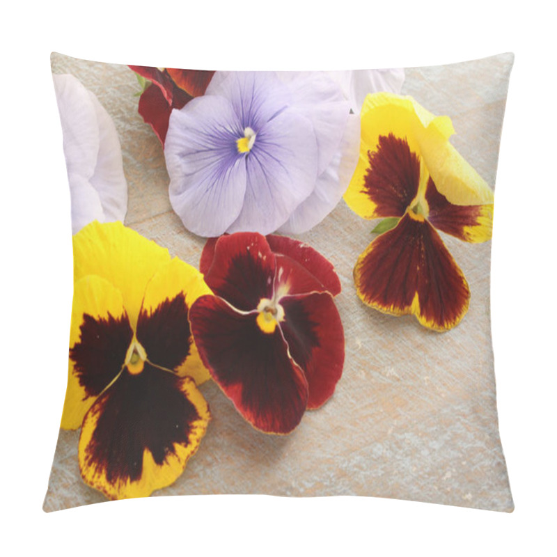 Personality  Fresh Edible Flower Decoration Pillow Covers