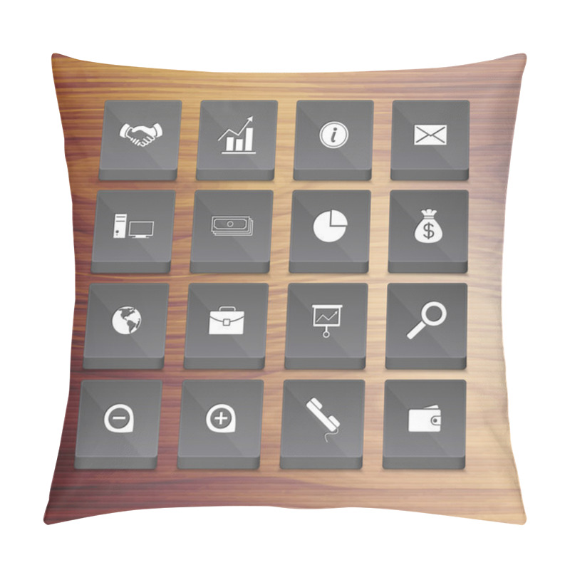 Personality  Web Elements Vector Illustration Pillow Covers