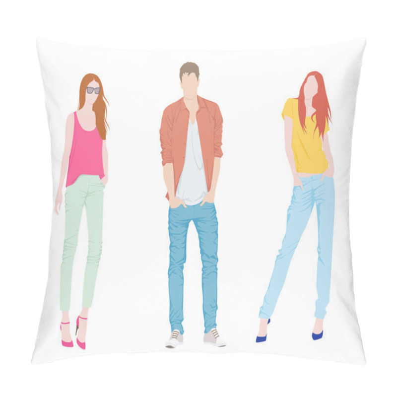 Personality  Fashion People  Pillow Covers