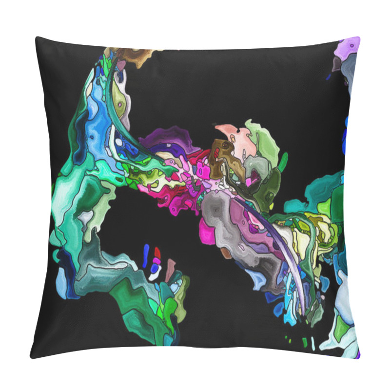 Personality  Virtual Self Fragmentation Pillow Covers