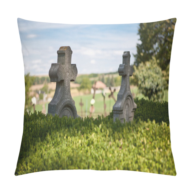 Personality  Old Cemetery Pillow Covers